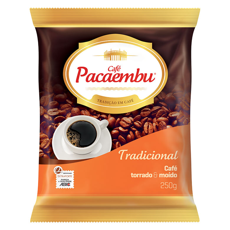Café Pacaembu Almofada Tradicional 250 g - Covabra