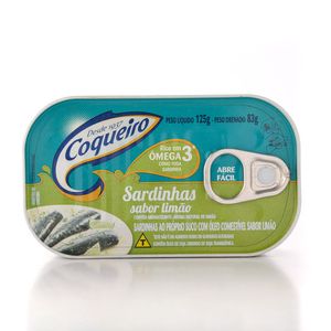 Sardinha Coqueiro com Limão 125 g