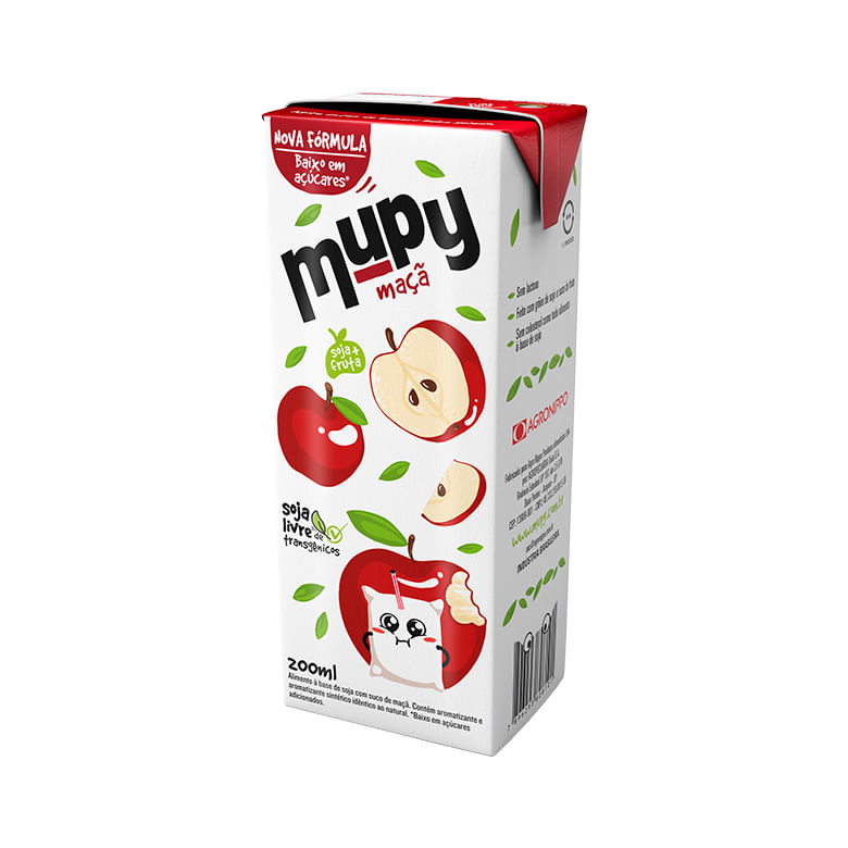 Suco de Soja Maçã 200ml - Mupy