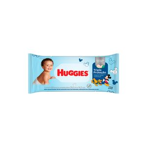 Toalhas Umedecidas Huggies Tripla Proteção Disney Baby 88un