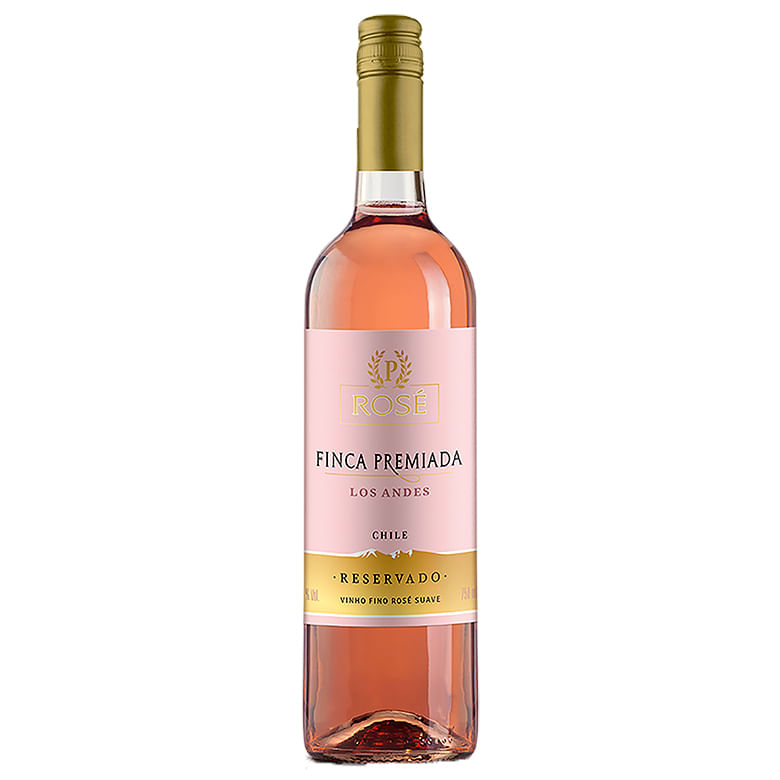 Vinho Rosé Chileno Finca Premiada Reservado Rose 750ml