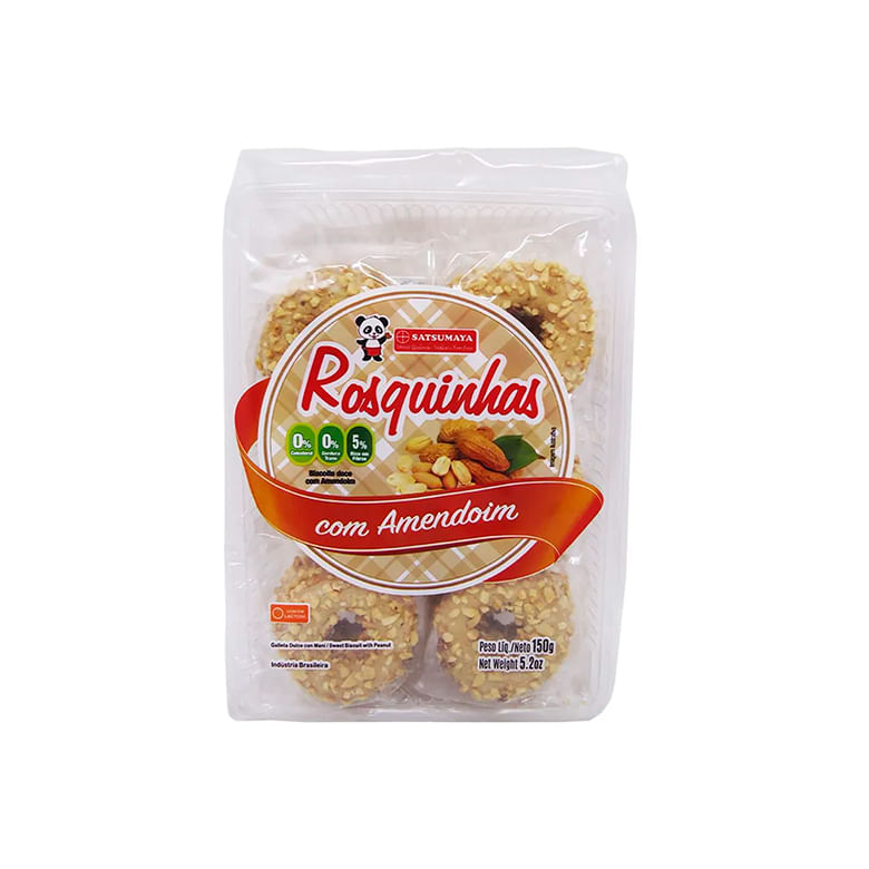 Cookies Sapporo Zero Lactose Vegano com Amendoim 150g - Covabra