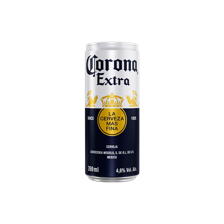 Cerveja Corona Extra Lata 269ml - Covabra