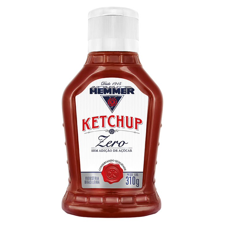 Ketchup Hemmer Tradicional Zero 310g - Covabra