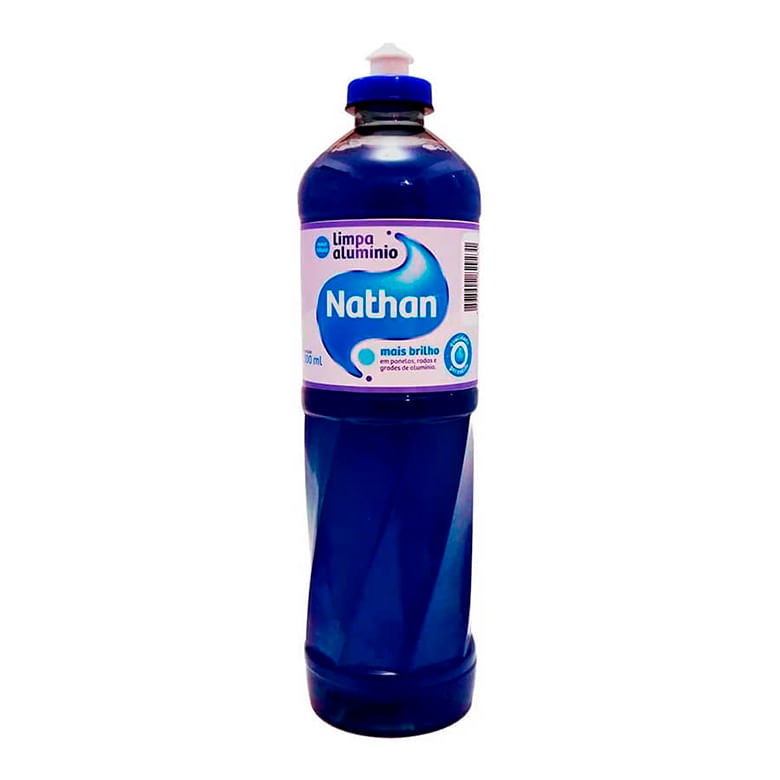 Limpa Alumínio Nathan Azul 500ml