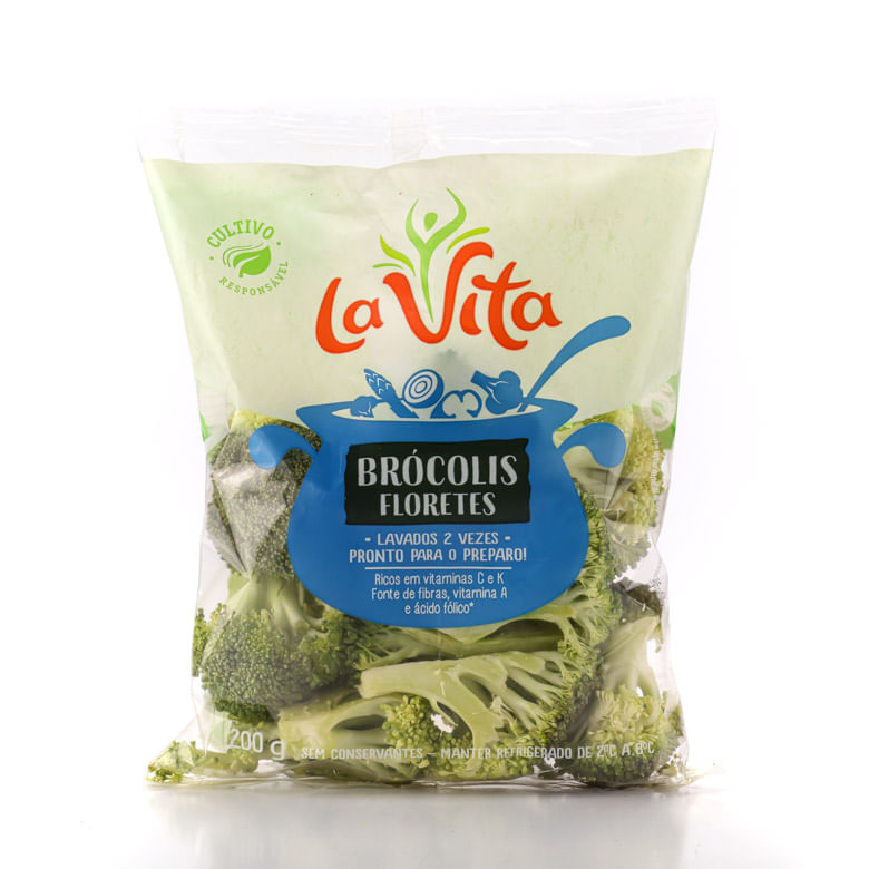 Brócolis La Vita em Floretes 200g