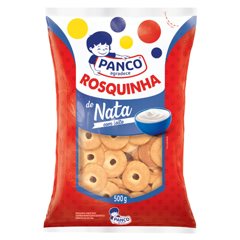 Biscoito Rosquinha Nata 500g - Panco