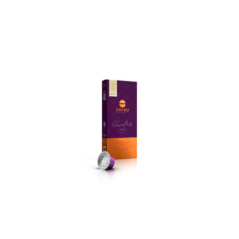 Café Orfeu Varietais Japy com 10 Cápsulas 50g - Covabra