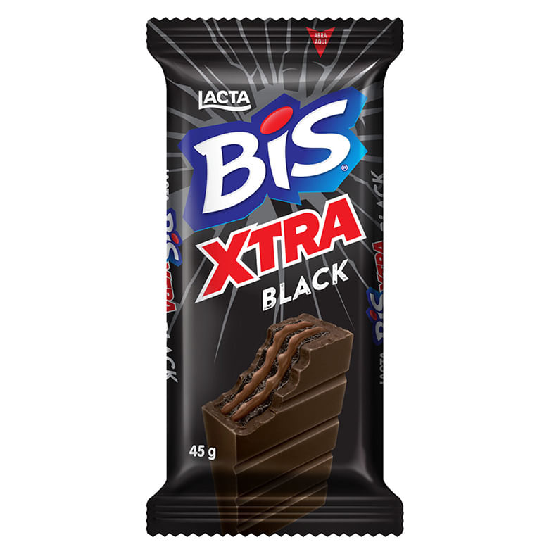 Chocolate Lacta Bis Xtra Black 45g - Covabra