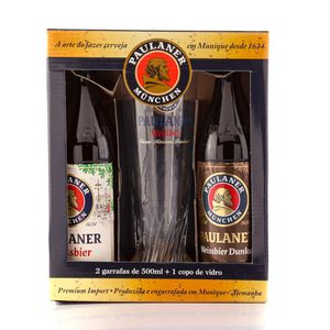 Kit Cervejas Paulaner com Copo