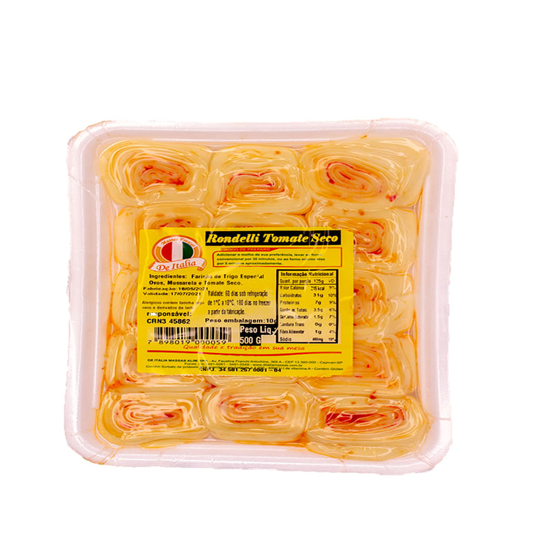 Rondelli De Itália Tomate Seco 500 g