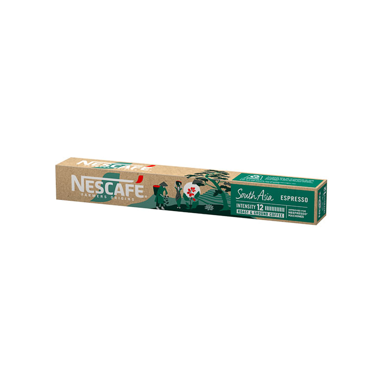 Café Nescafé Nespresso South Ásia com 10 Cápsulas 46g - Covabra