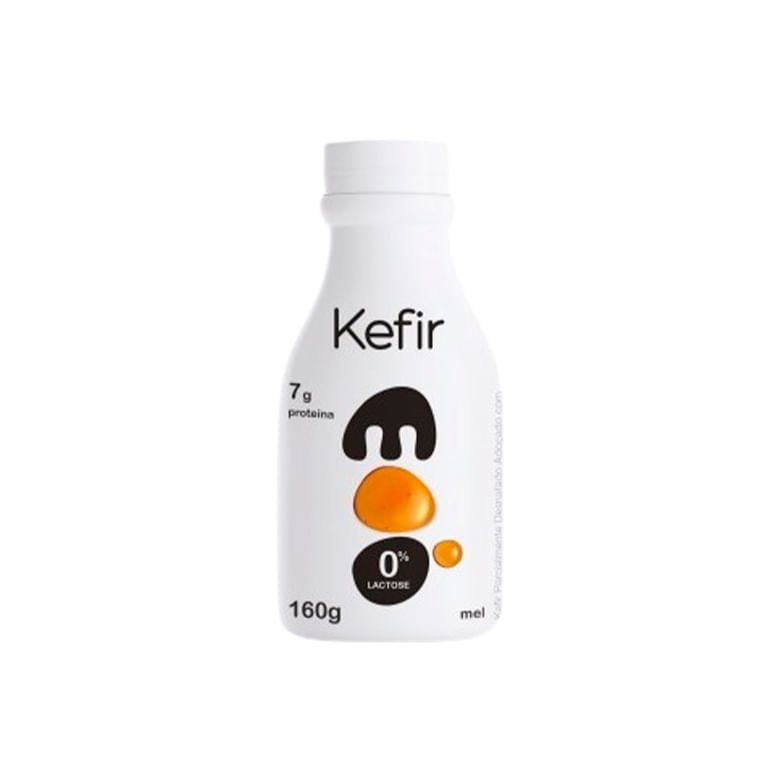 Kefir Moo Zero Lactose Mel 160g - Covabra