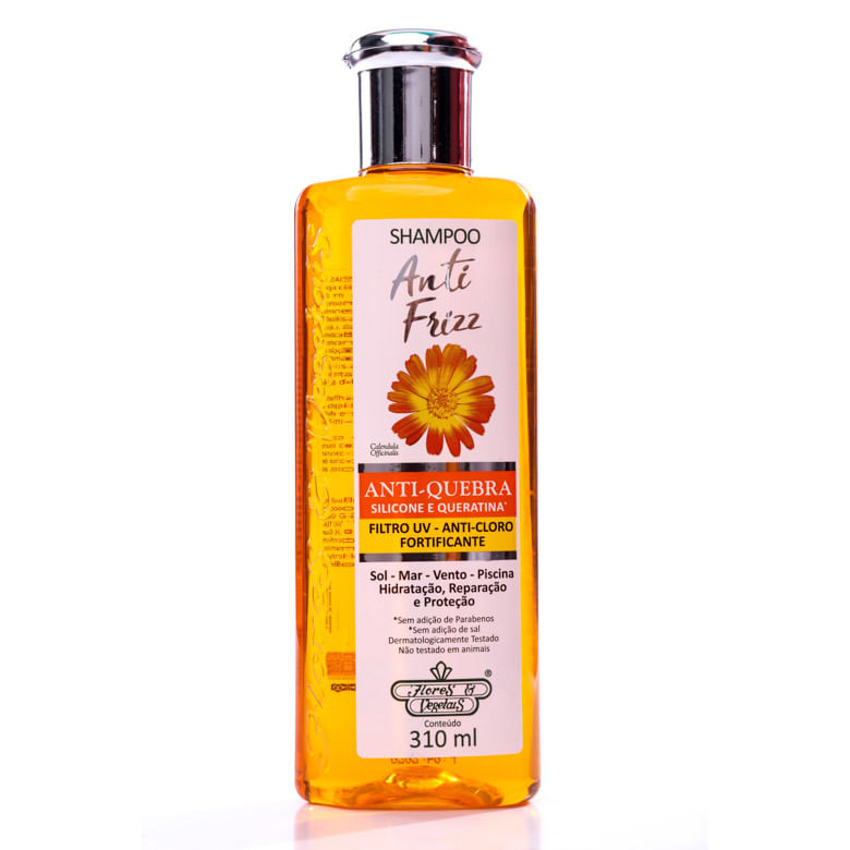 ♡ shampoo ♡様 Shampoo para Cabelos Flores & Vegetais Anti Frizz 310ml - Covabra