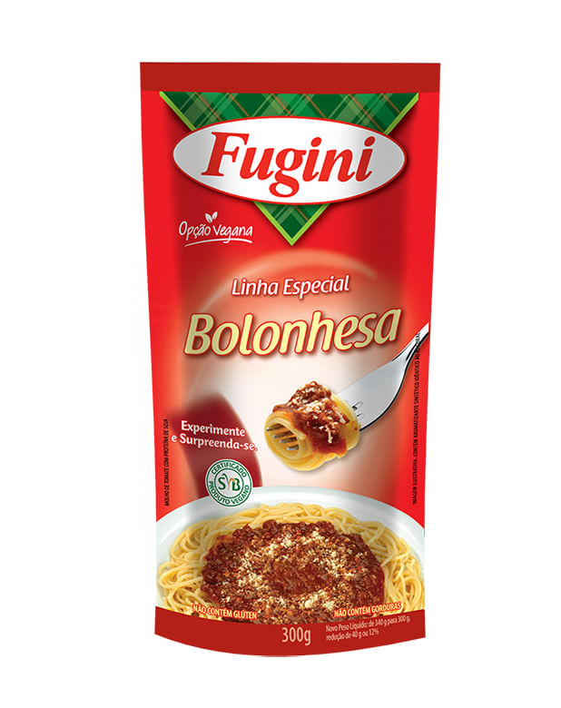 Molho De Tomate Fugini Bolonhesa Sache 340G