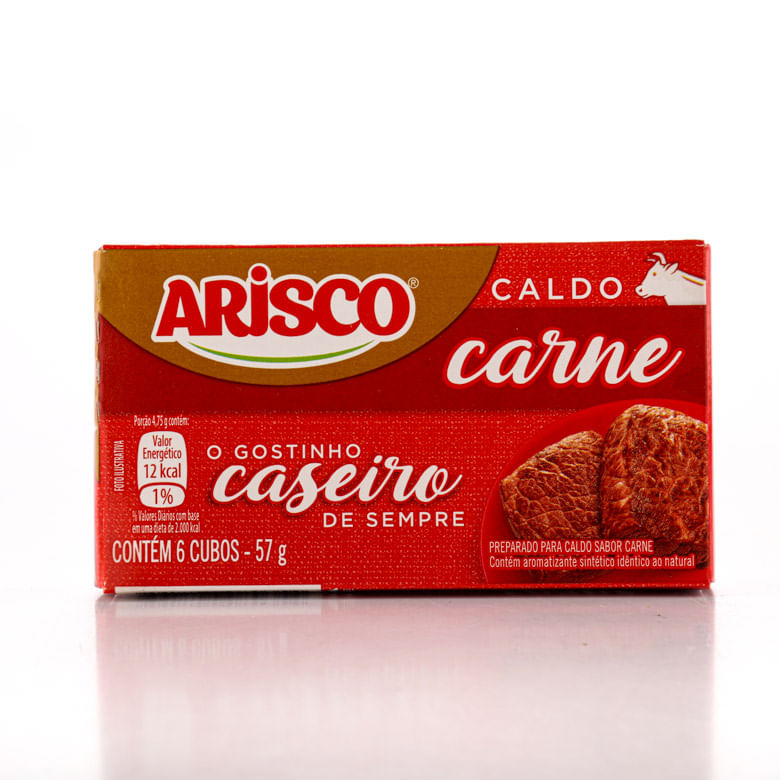 Caldo Arisco Tablete Carne 57g - Covabra