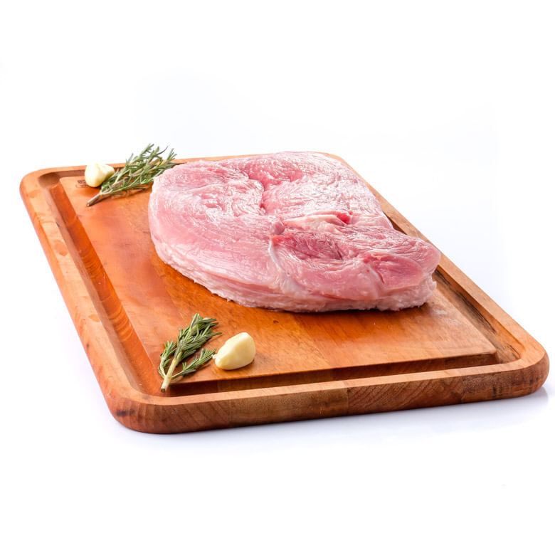 Pernil Suíno com Osso Pedaço sem Couro Bandeja 1 Unidade 1,030kg
