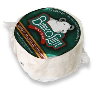 Queijo Ricota Bianco Latte Búfala Fresca 1 Unidade 412g