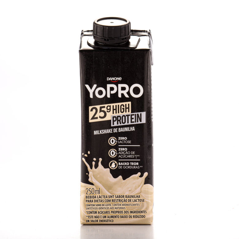 Bebida Láctea Danone Yopro Protein 25g Baunilha 250ml - Covabra