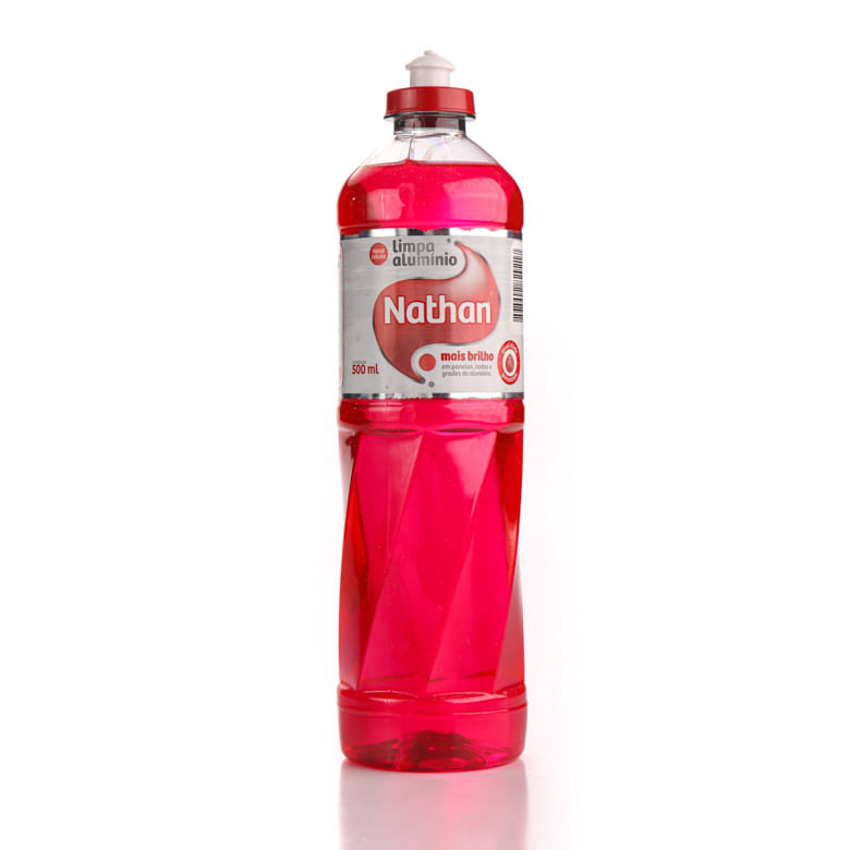 Limpa Alumínio Nathan Vermelho 500ml