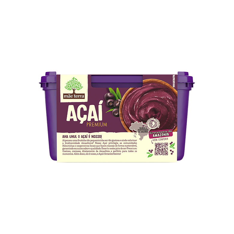Açaí Mãe Terra Premium 1,5l - Covabra
