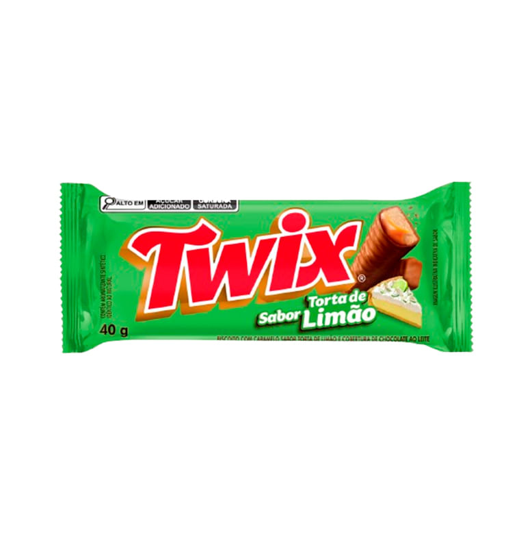 Biscoito Twix Torta de Limão 40g - Covabra
