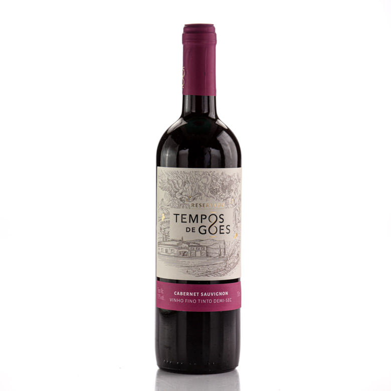 Vinho Tinto Meio Seco Góes Cabernet Sauvignon 750ml