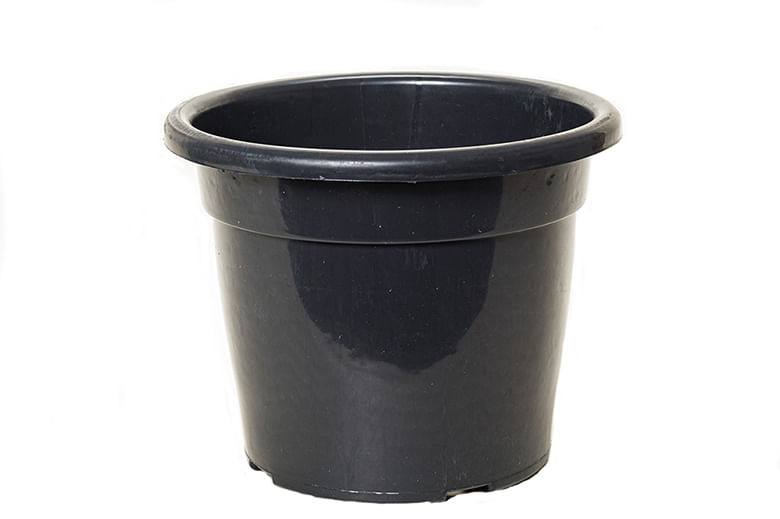 Vaso Redondo N05 23x26cm Preto Nutriplan