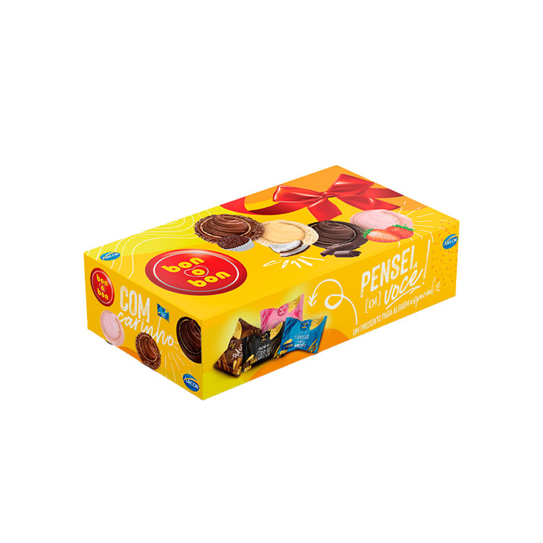 Bombom Bonobon Mix Caixa 165g - Covabra