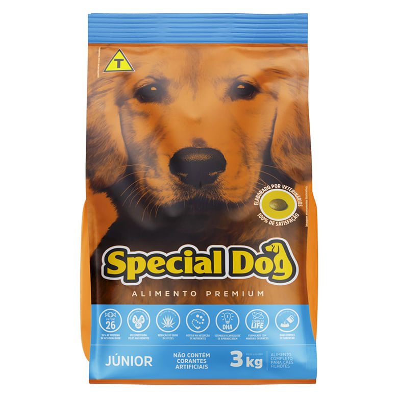 Alimento para Cães Special Dog Dog Junior 3kg - Covabra