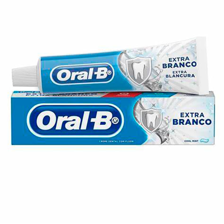 Creme Dental Oral-B Extra Branco 70g - Covabra