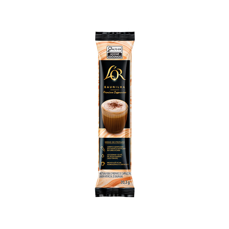 Cappuccino Lor 20,3g Premium Baunilha