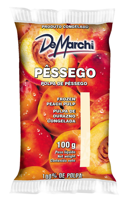 Polpa Fruta De Marchi Pêssego 100g