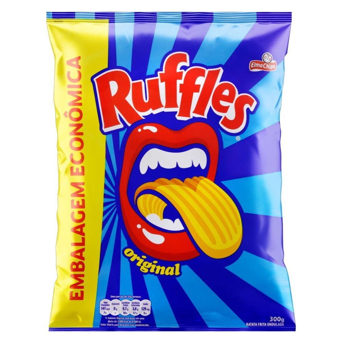 Batata Ruffles Sal 300g - Covabra