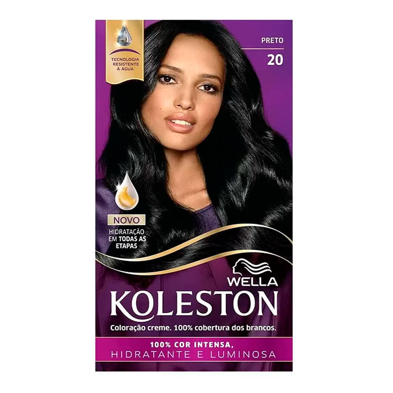 Tintura Koleston Preto N.20 Un