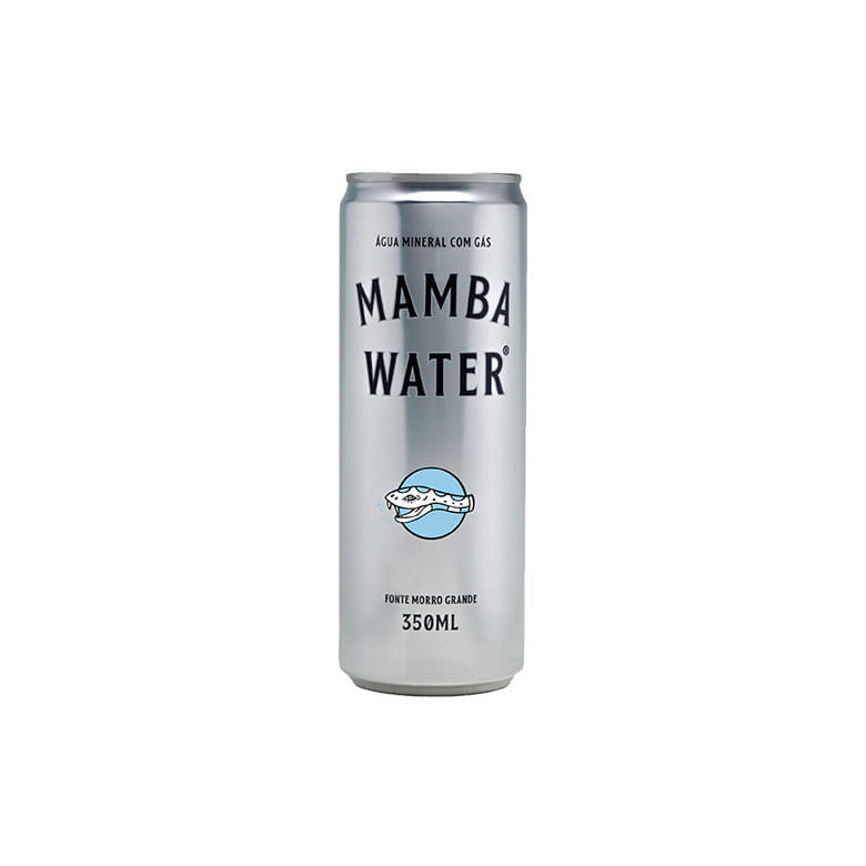 Água Mineral Mamba com Gás Lata 350ml - Covabra