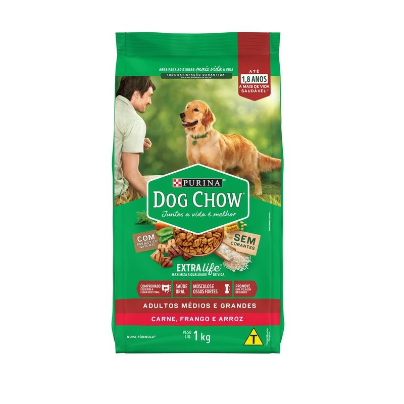 7891000246832-NESTLÉ®PURINA®DOGCHOW®Extralife®RaçãoSecaparaCãesAdultosMédioseGrandesCarneeArroz1kg-1.jpg