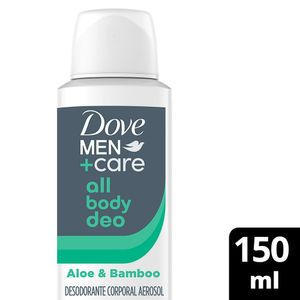 Desodorante All Body Deo Dove Men Aloe e Bamboo Aerosol 150ml