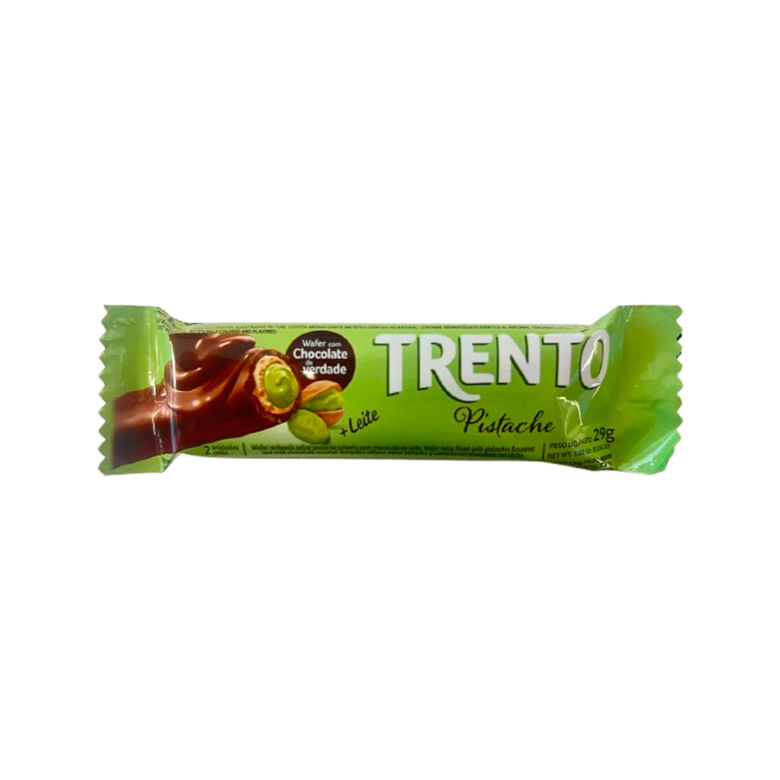 Chocolate Trento Wafer Pistache 29g - Covabra