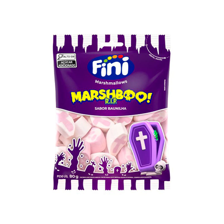 Marshmallow Fini Marshboo 80g - Covabra