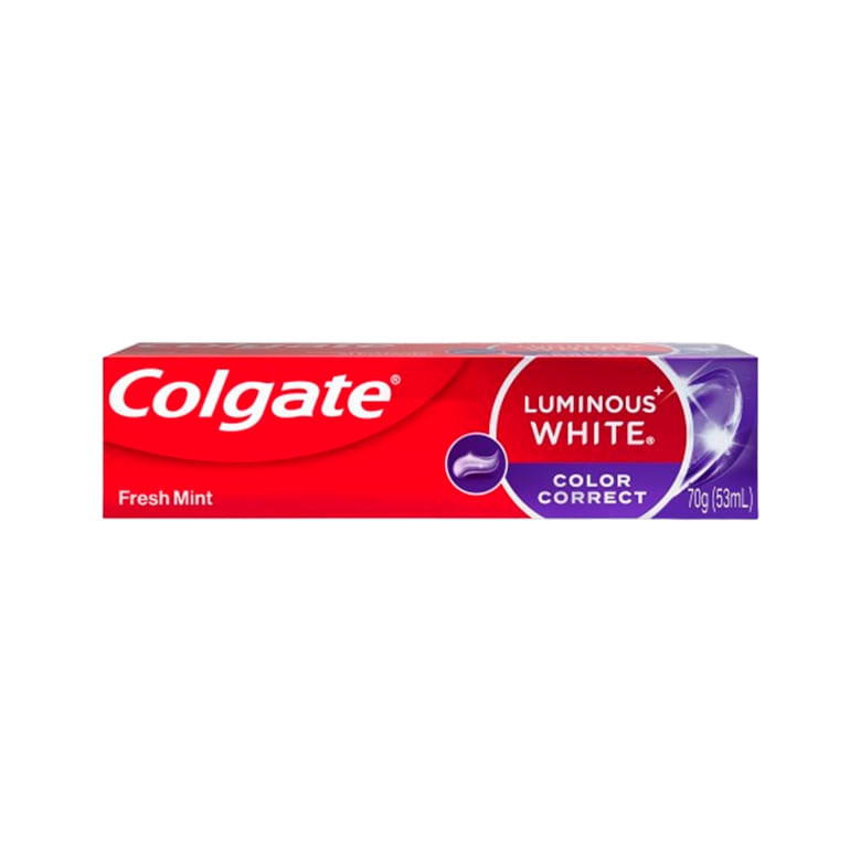 Creme Dental Colgate Luminous White Color Correct 70g - Covabra