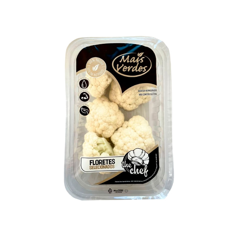 Couve-flor Gourmet em Floretes Mais Verdes 300g