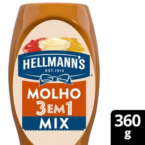 Molho Hellmanns 3 em 1 Squeeze 360g