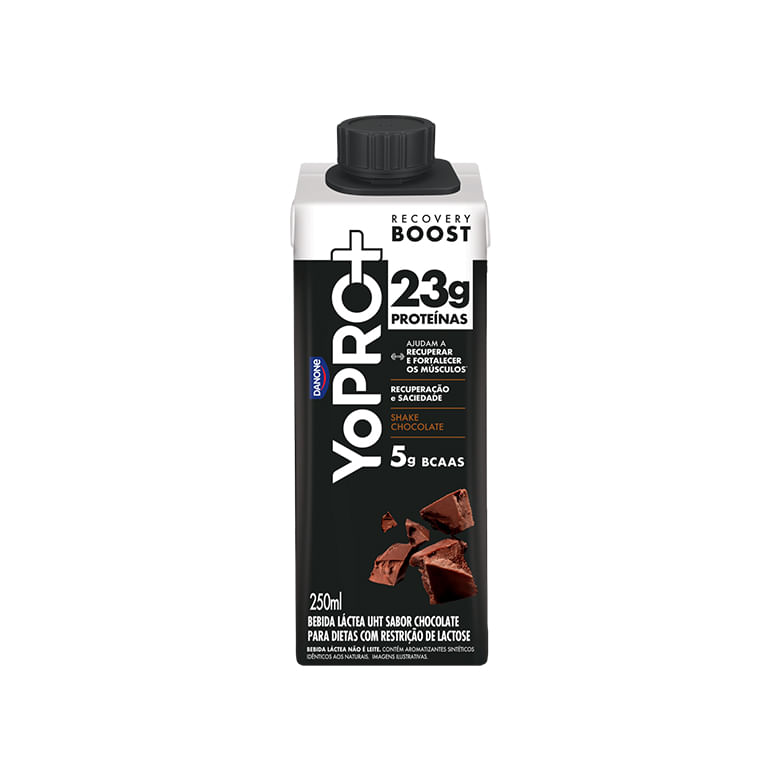 Bebida Lactea Danone Yopro Boost 23g Proteína+5g Bcaas Chocolate