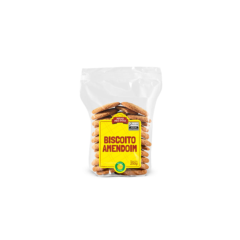 Biscoito Minas Meu Doce Tradicional com Amendoim 250g
