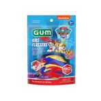 Fio Dental Flosser Gum com Cabo Patrulha Canina 40un