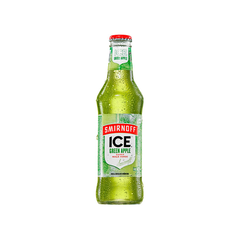 Bebida Smirnoff Ice Green Apple Long Neck 275ml - Covabra