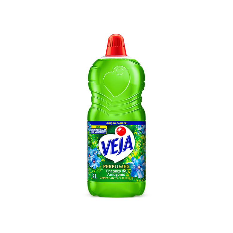 Limpador Veja Perfumes Capim Santo e Alecrim 2L