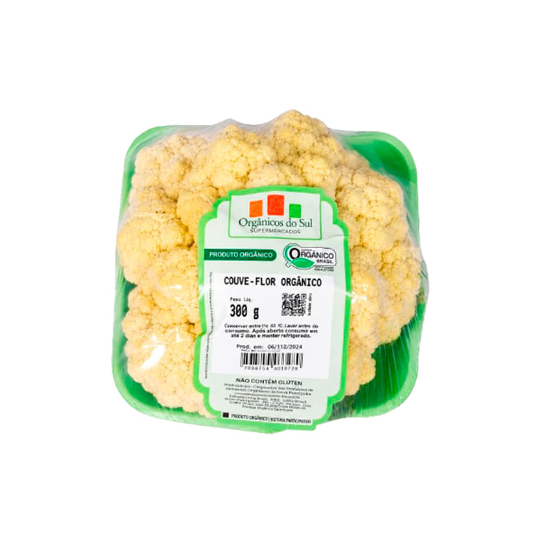 Couve Flor Orgânicos Do Sul 300g