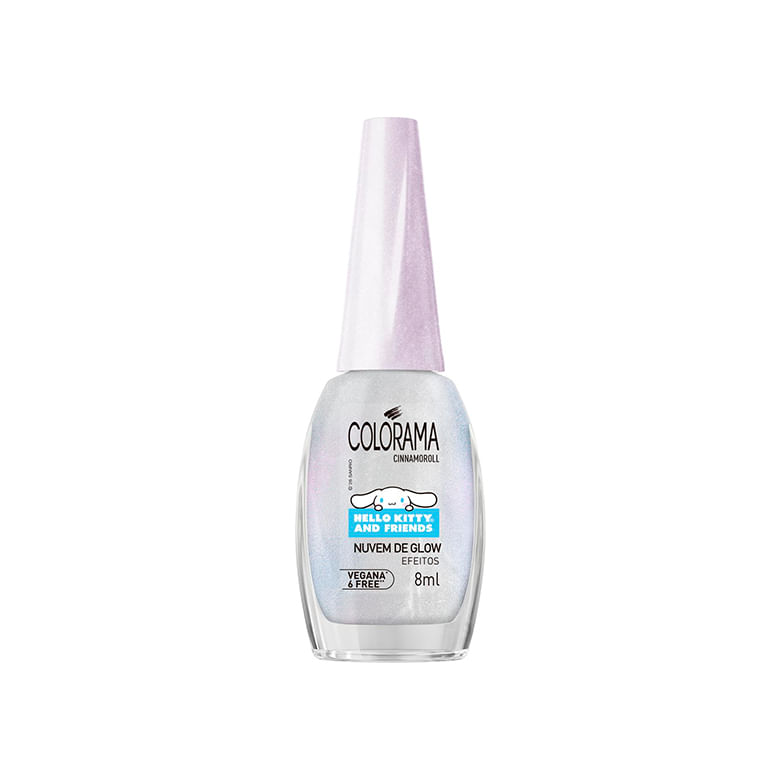 Esmalte Colorama Hello Kitty Nuvem de Glow un - Covabra